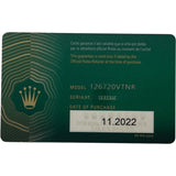 ロレックス ROLEX GMTマスター2 126720VTNR ブラック SS 自動巻き メンズ 腕時計