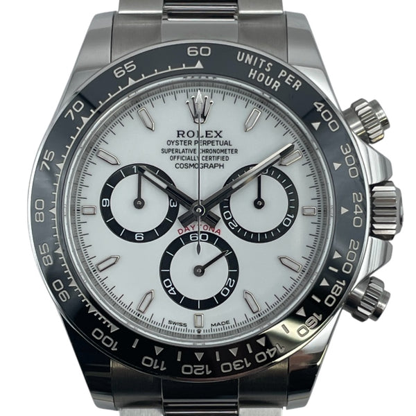 ロレックス ROLEX デイトナ 126500LN ホワイト SS 自動巻き メンズ 腕時計