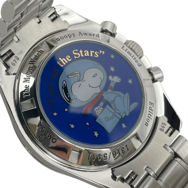 オメガ OMEGA スピードマスター プロフェッショナルクロノグラフ スヌーピーアワード 3578.51 ブラック SS 手巻き メンズ 腕時計
