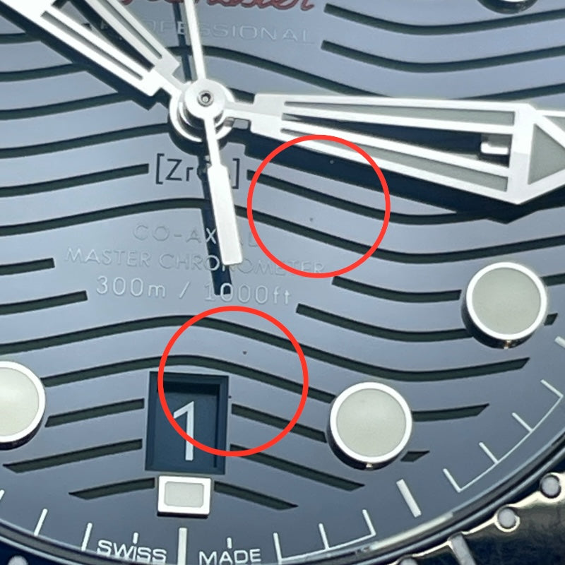 オメガ OMEGA シーマスター ダイバー300M コーアクシャル マスタークロノメーター 210.32.42.20.03.001 ブルー SS 自動巻き メンズ 腕時計