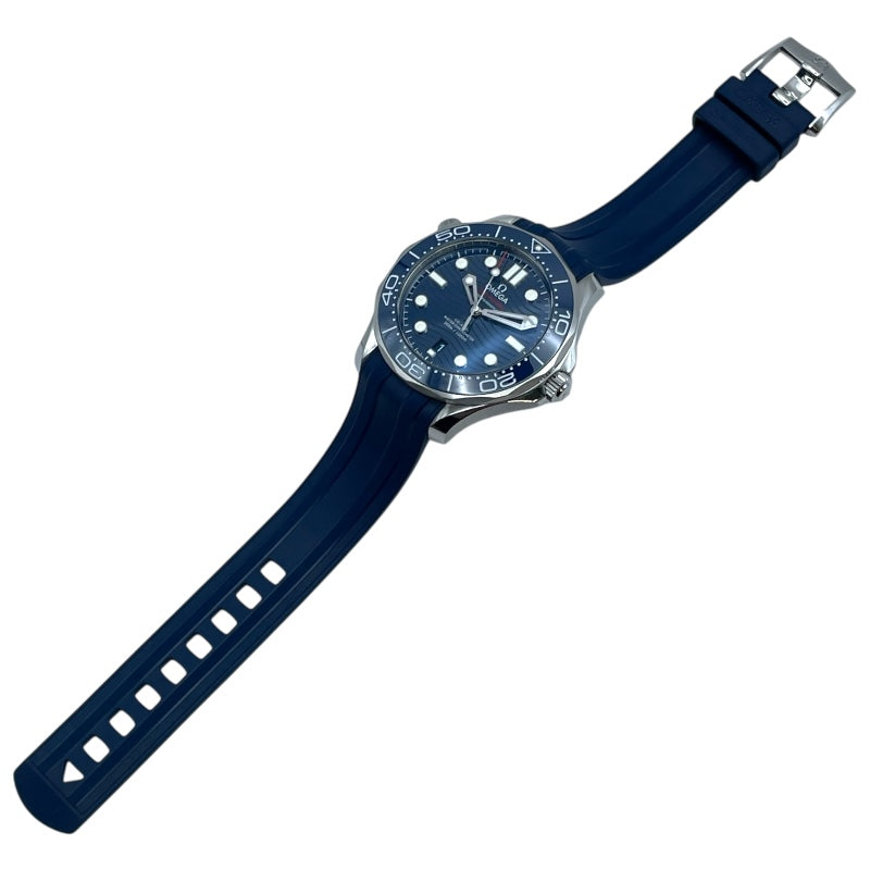 オメガ OMEGA シーマスター ダイバー300M コーアクシャル マスタークロノメーター 210.32.42.20.03.001 ブルー SS 自動巻き メンズ 腕時計