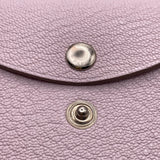 エルメス HERMES カルヴィデュオ B刻 (2023年製) ローズエグランタイン/シルバー金具 シェーブル レディース カードケース