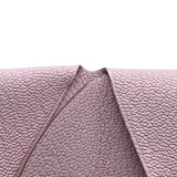 エルメス HERMES カルヴィデュオ B刻 (2023年製) ローズエグランタイン/シルバー金具 シェーブル レディース カードケース