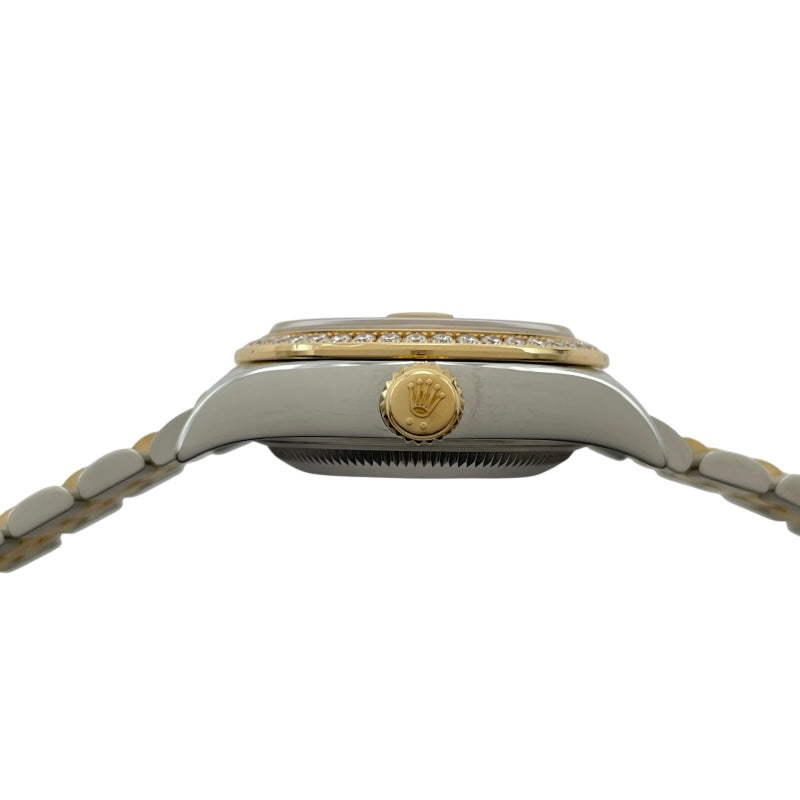 ロレックス ROLEX デイトジャスト28 スターD 279383RBR ゴールド K18/SS レディース 腕時計