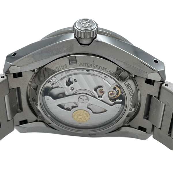 グランドセイコー Grand Seiko スポーツ コレクション スプリングドライブ GMT SBGE309 ブルー チタン 自動巻き メンズ 腕時計