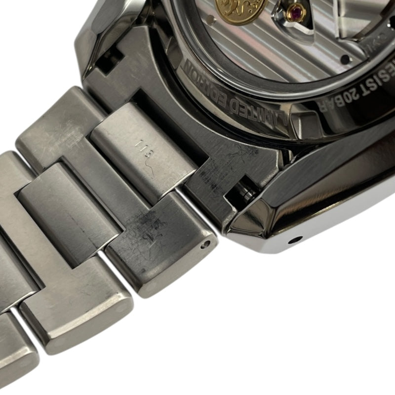 グランドセイコー Grand Seiko スポーツ コレクション スプリングドライブ GMT SBGE309 ブルー チタン 自動巻き メンズ 腕時計