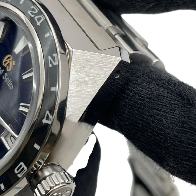 グランドセイコー Grand Seiko スポーツ コレクション スプリングドライブ GMT SBGE309 ブルー チタン 自動巻き メンズ 腕時計