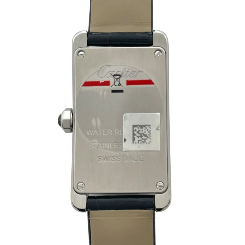 カルティエ Cartier タンク アメリカン SM WSTA0082 シルバー SS