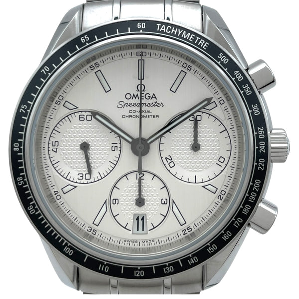 オメガ OMEGA スピードマスター レーシングコーアクシャル クロノメータークロノグラフ 326.30.40.50.02.001 シルバー SS 自動巻き メンズ 腕時計