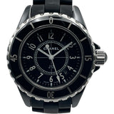 シャネル CHANEL J12 33MM H0681 ブラック セラミック クオーツ ユニセックス 腕時計