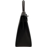 エルメス HERMES ケリー32 外縫い □K刻 エベンヌ リエジェ レディース ハンドバッグ