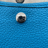 エルメス HERMES ガーデンパーティTPM B刻 ブルーザンジバル SV金具 ネゴンダ　 レディース ハンドバッグ