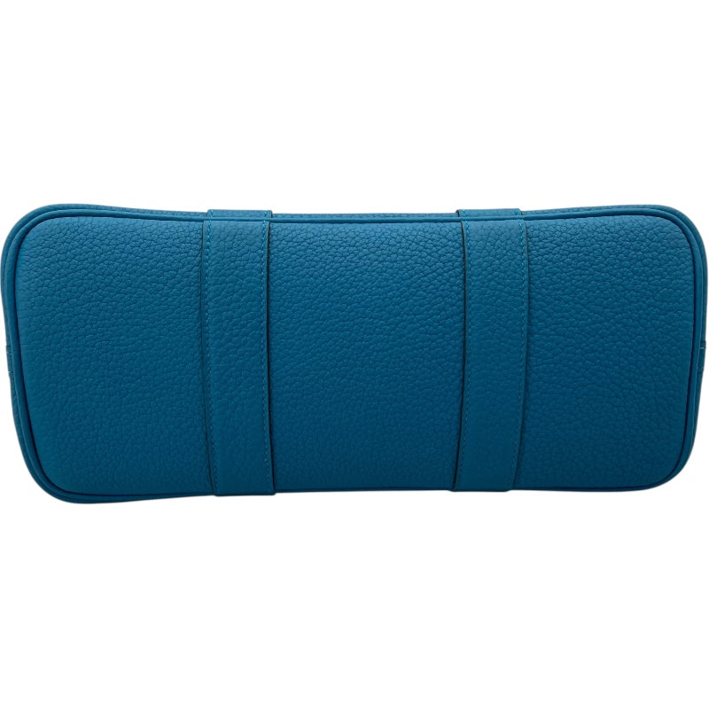 エルメス HERMES ガーデンパーティTPM B刻 ブルーザンジバル SV金具 ネゴンダ　 レディース ハンドバッグ