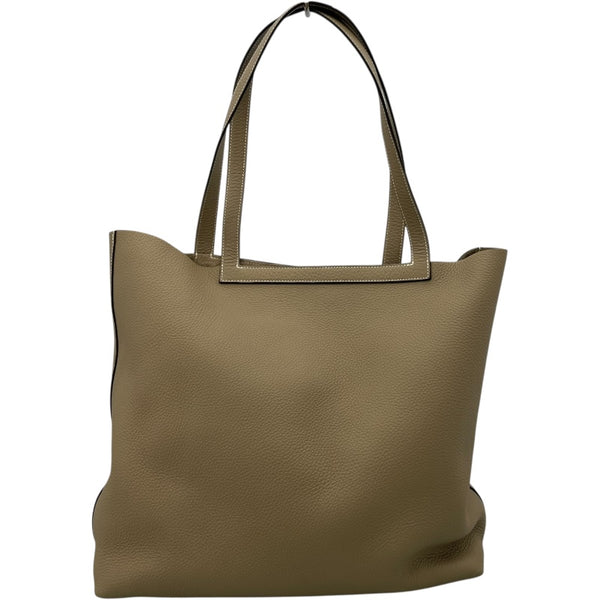 エルメス HERMES カバセリエ46 W刻 エトゥープ トリヨン レディース トートバッグ