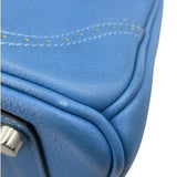 エルメス HERMES バーキン30 ギリーズ A刻 ブルーパラダイス SV金具 トリヨン レディース ハンドバッグ