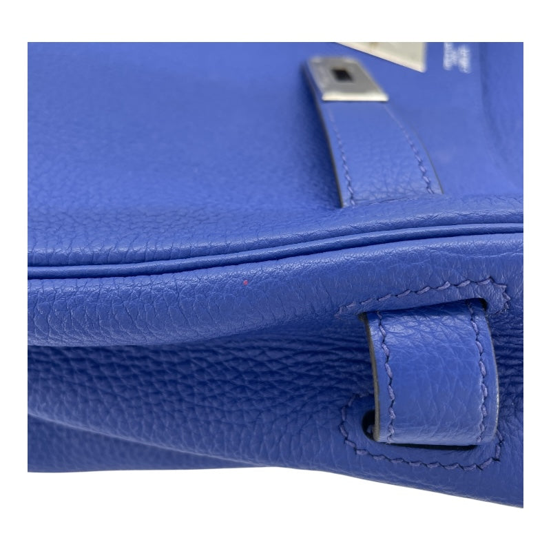 エルメス HERMES ケリー32 内縫い □O刻 ブルーエレクトリック SV金具