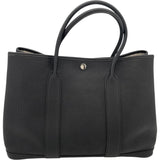 エルメス HERMES ガーデンパーティPM A刻 ブラック SV金具 ネゴンダ　 レディース ハンドバッグ
