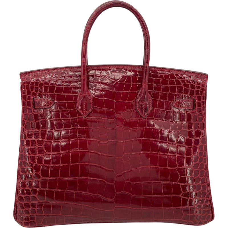 エルメス HERMES バーキン35 □F刻 ブレイズ GD金具 ポロサスリセ レディース ハンドバッグ