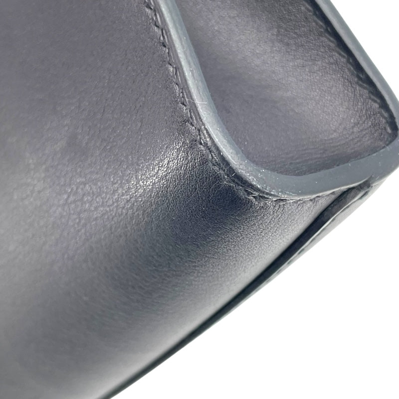 エルメス HERMES サックアデぺッシュ27 Z刻印 ブラック エバーカラー レディース ショルダーバッグ