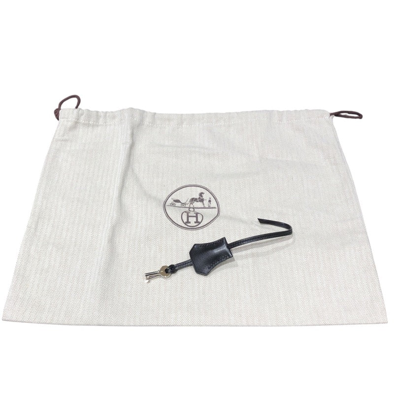 エルメス HERMES サックアデぺッシュ29 Z刻印 ブラック エバーカラー レディース ショルダーバッグ