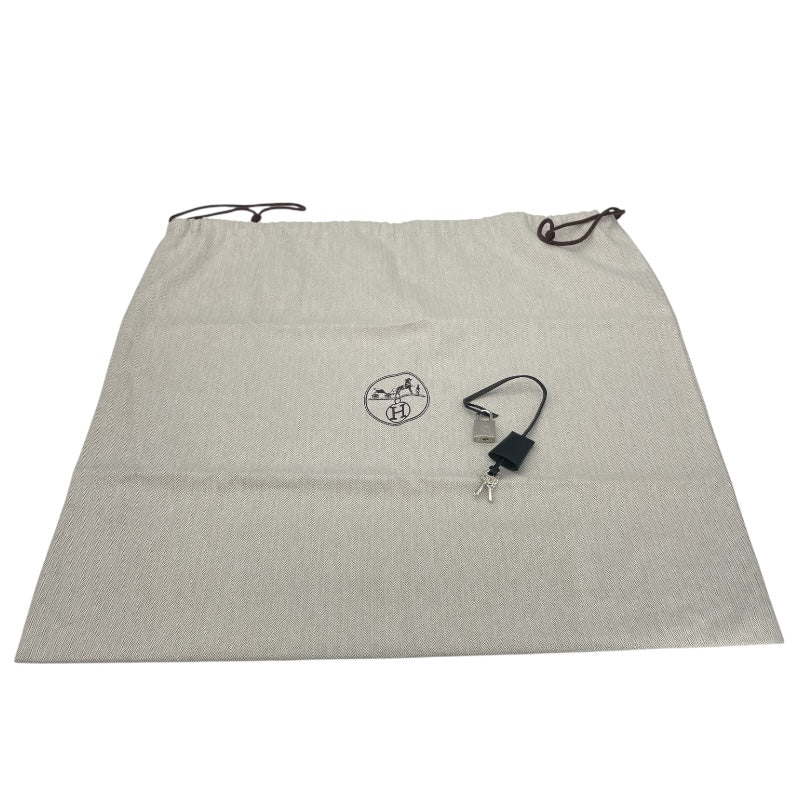 エルメス HERMES エールバッグジップアドPM D刻 ブラック SV金具 トワル/ヴァッシュハンター レディース リュック・デイパック