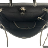 エルメス HERMES エールバッグジップアドPM D刻 ブラック SV金具 トワル/ヴァッシュハンター レディース リュック・デイパック