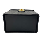 シャネル CHANEL ビコローレ バニティ 31番台 ブラック GD金具 カーフスキン レディース ポーチ