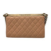 シャネル CHANEL 2.55 ショルダーバッグ 17番台 ピンクベージュ GD金具 ラム レディース