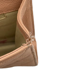 シャネル CHANEL 2.55 ショルダーバッグ 17番台 ピンクベージュ GD金具 ラム レディース