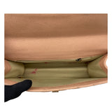 シャネル CHANEL 2.55 ショルダーバッグ 17番台 ピンクベージュ GD金具 ラム レディース