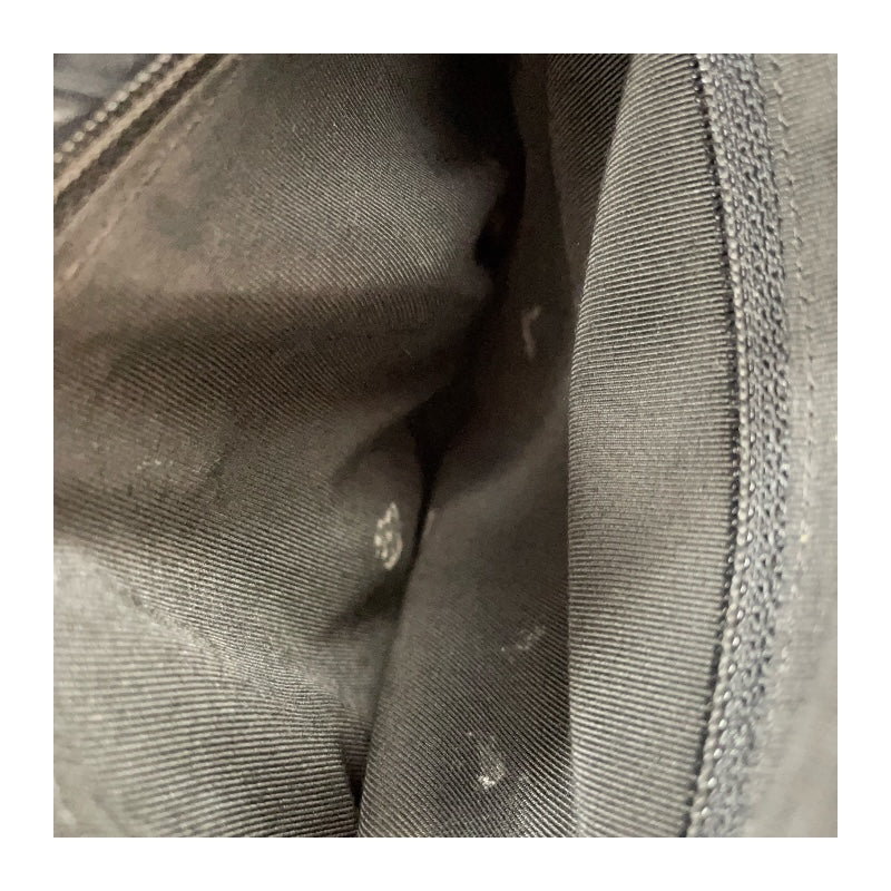 シャネル CHANEL チョコバー トートバッグ A17809 7番台 ブラック GD金具 ラムスキン レディース トートバッグ