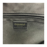 シャネル CHANEL チョコバー トートバッグ A17809 7番台 ブラック GD金具 ラムスキン レディース トートバッグ