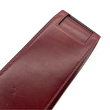 エルメス HERMES エスカバーダ □P刻 ルージュアッシュ GD金具 ボックスカーフ レディース ハンドバッグ