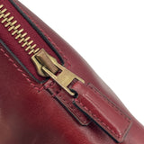 エルメス HERMES エスカバーダ □P刻 ルージュアッシュ GD金具 ボックスカーフ レディース ハンドバッグ