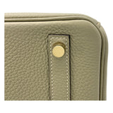 エルメス HERMES バーキン30 A刻 セージ GD金具 トゴ レディース ハンドバッグ