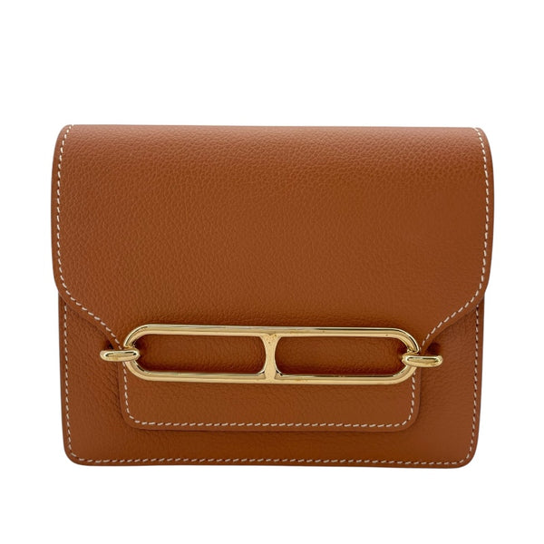 エルメス HERMES ロウリス ルリ スリム Z刻 ゴールド GD金具 エバーカラー レディース 二つ折り財布