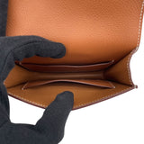 エルメス HERMES ロウリス ルリ スリム Z刻 ゴールド GD金具 エバーカラー レディース 二つ折り財布