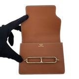 エルメス HERMES ロウリス ルリ スリム Z刻 ゴールド GD金具 エバーカラー レディース 二つ折り財布