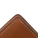 エルメス HERMES ロウリス ルリ スリム Z刻 ゴールド GD金具 エバーカラー レディース 二つ折り財布