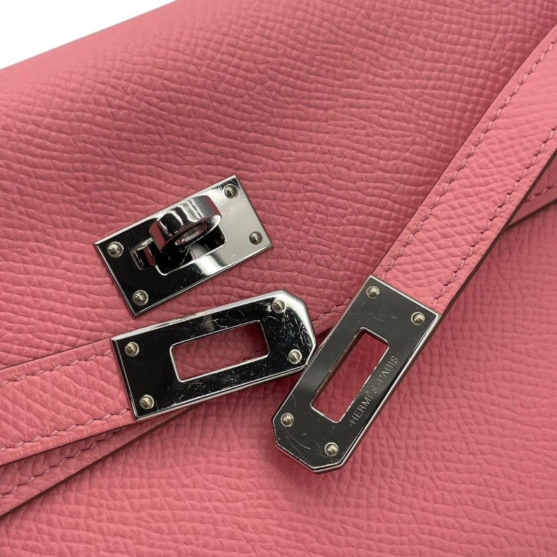 エルメス HERMES ケリートゥーゴー D刻 ローズコンフェッティ SV金具 エプソン レディース ショルダーバッグ