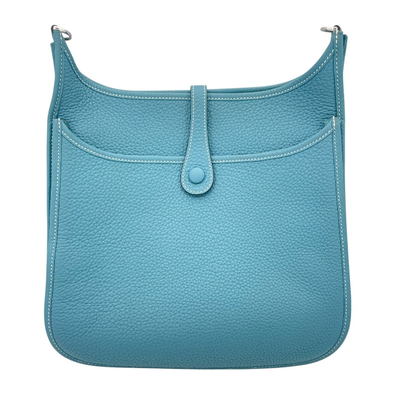 エルメス HERMES エヴリン3PM B刻 ブルージーン SV金具 トリヨン レディース ショルダーバッグ