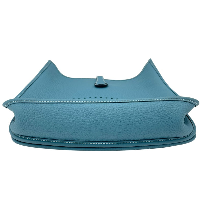 エルメス HERMES エヴリン3PM B刻 ブルージーン SV金具 トリヨン レディース ショルダーバッグ