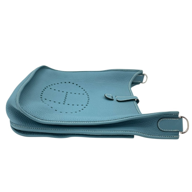 エルメス HERMES エヴリン3PM B刻 ブルージーン SV金具 トリヨン レディース ショルダーバッグ