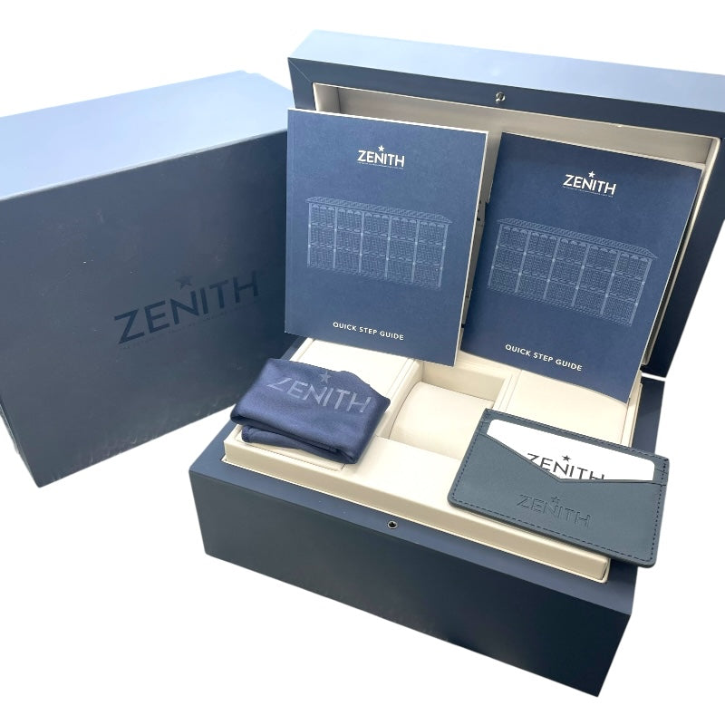 ゼニス ZENITH デファイ スカイライン 03.9300.3620/21.I001 ブラック SS メンズ 腕時計