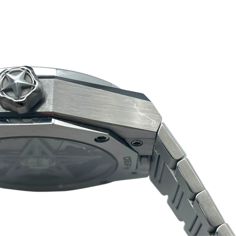 ゼニス ZENITH デファイ スカイライン 03.9300.3620/21.I001 ブラック SS メンズ 腕時計