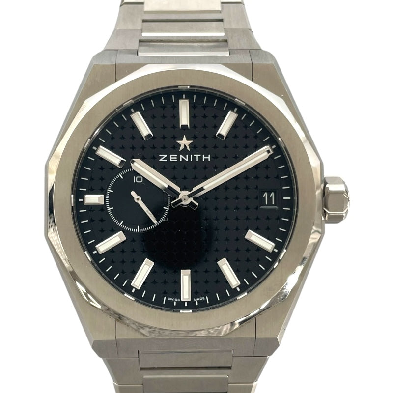 ゼニス ZENITH デファイ スカイライン 03.9300.3620/21.I001 ブラック SS メンズ 腕時計