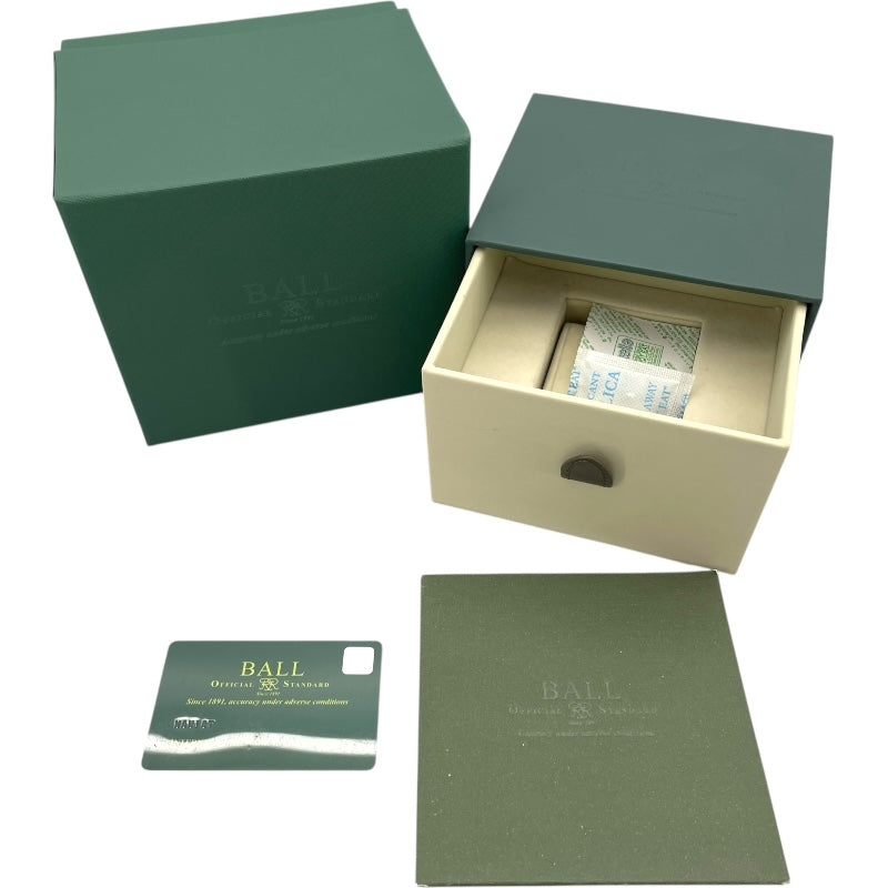 ボールウォッチ BALL Watch トレインマスターワールドタイムクロノグラフ CM2052D-SJ-BK ブラック SS メンズ 腕時計