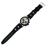 ブルガリ BVLGARI アルミニウム クロノグラフ 103383 アイボリー/ブラック アルミ 自動巻き メンズ 腕時計