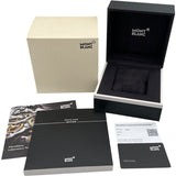 モンブラン MONT BLANC 1858 モノプッシャー MB125581 ブラック SS 自動巻き メンズ 腕時計