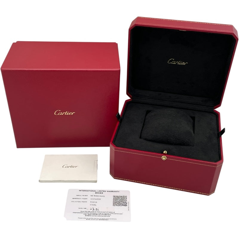 カルティエ Cartier パシャ ドゥ カルティエ 41mm WSPA0030 シルバー SS 自動巻き メンズ 腕時計
